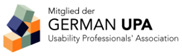 Wir sind Mitglied der Usability Professional Association Germany